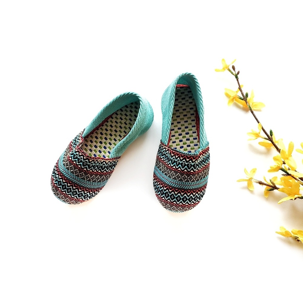 Handmade Baby Girl Espadrille Sandals Size 7c NWOT